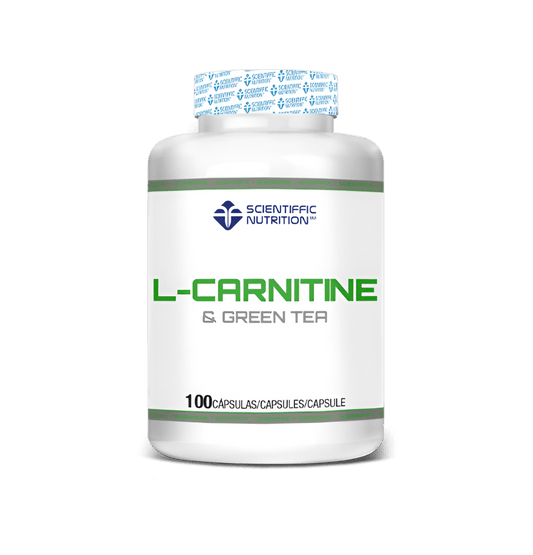 L - CARNITINA + TÉ VERDE SCIENTIFFIC NUTRITION 100 CÁPSULAS - Ultimate Gains