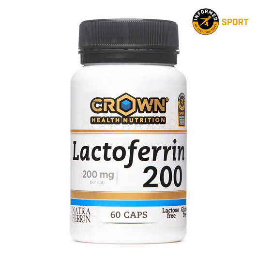LACTOFERRIN 200 (NATRAFERRIN®) CROWN SPORT NUTRITION 60 CÁPSULAS - Ultimate Gains