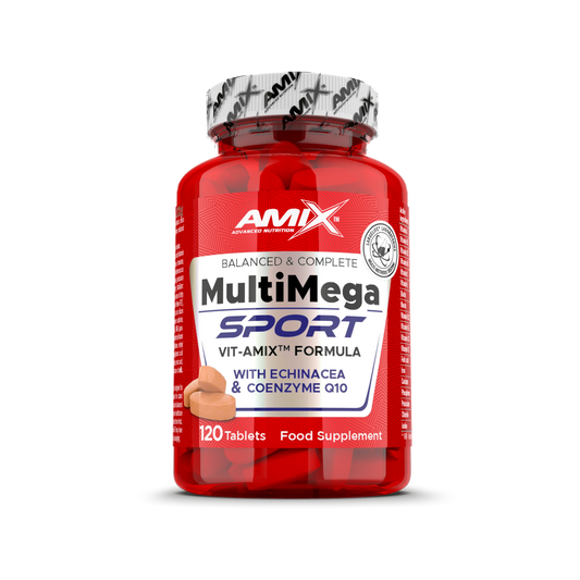 Multivitamínico Multi Megastack Amix 120 Cápsulas Ultimate Gains Amix