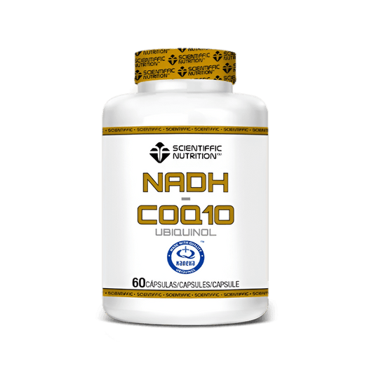 NADH + COQ10 SCIENTIFFIC NUTRITION 60 CÁPSULAS - Ultimate Gains