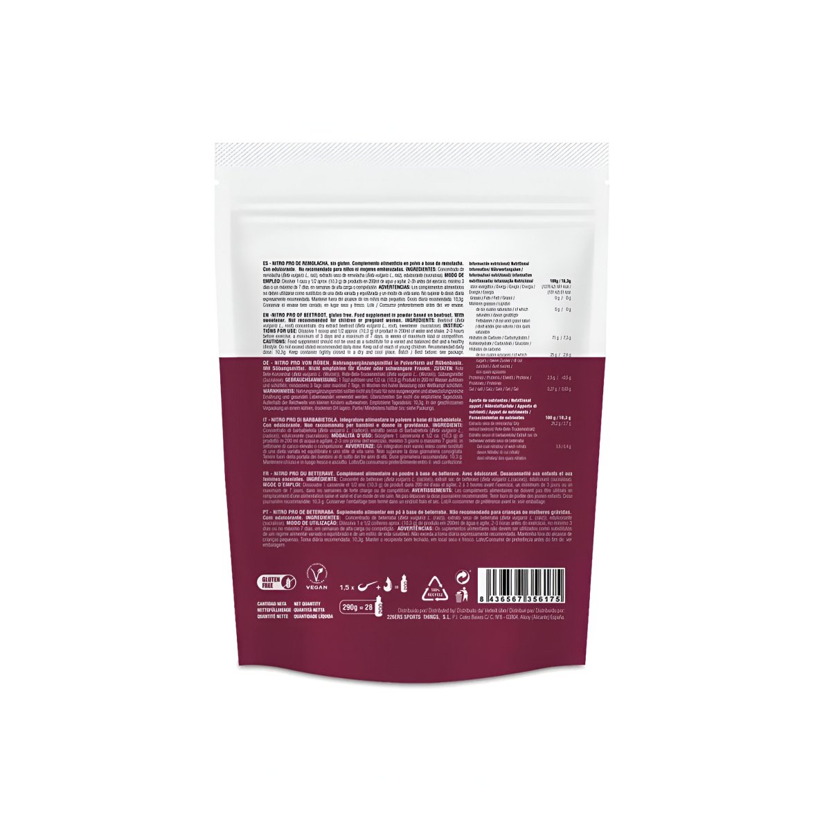 NITRATOS 226ERS NITRO PRO BEETROOT - Ultimate Gains