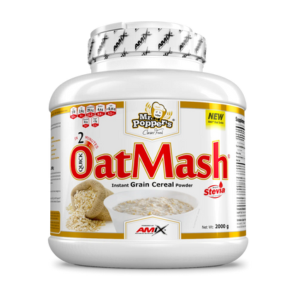 OatMash Harina de Avena Amix Mr.Popper‘s Ultimate Gains Amix