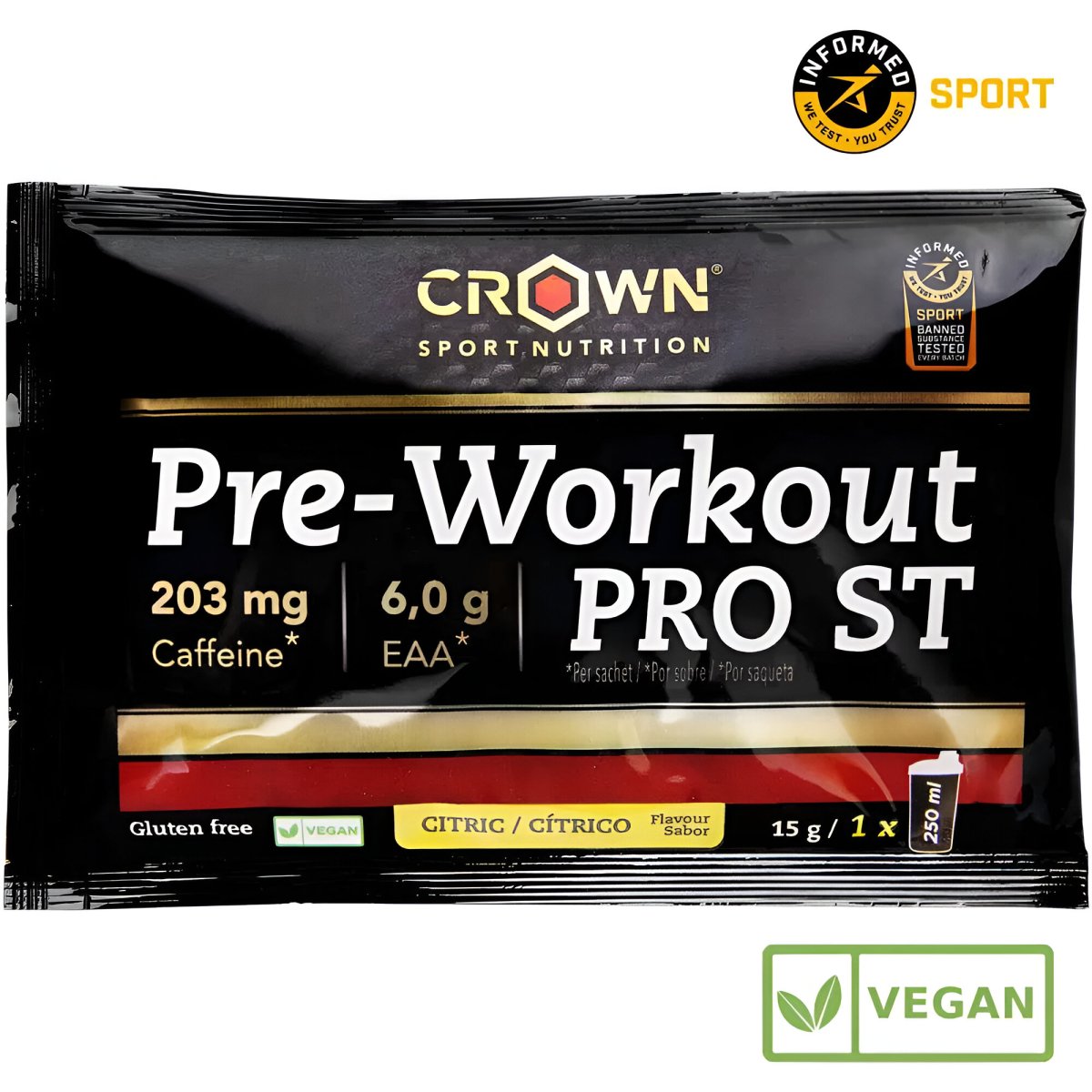 PRE WORKOUT CROWN SPORT NUTRITION PRO ST - Ultimate Gains