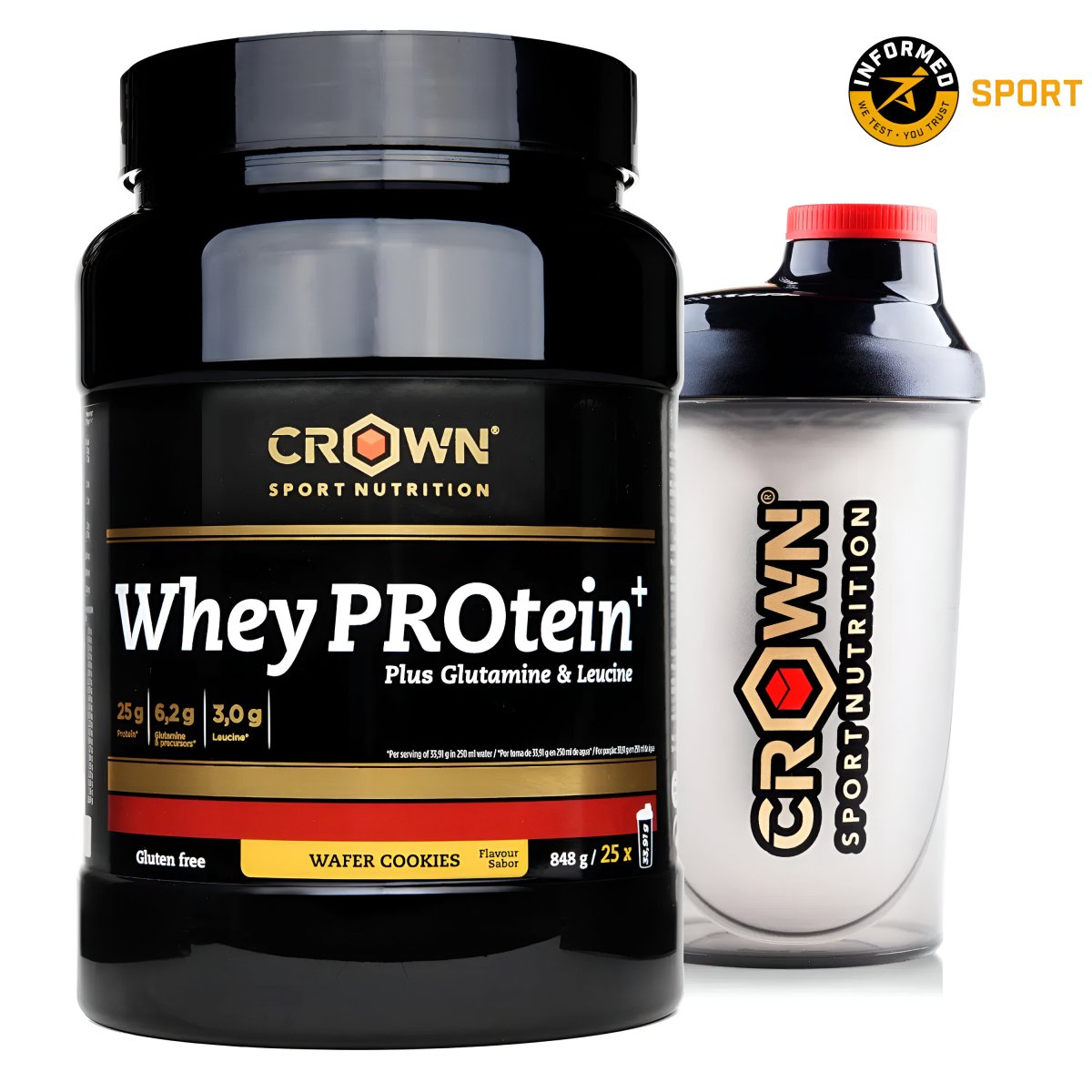 PROTEÍNA DE SUERO DE LECHE CROWN SPORT NUTRITION WHEY PROTEIN + - Ultimate Gains