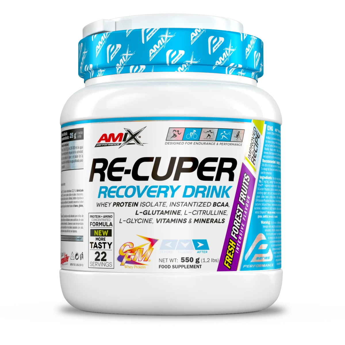 Recuperador Recovery Drink Amix Perfomance Ultimate Gains Amix