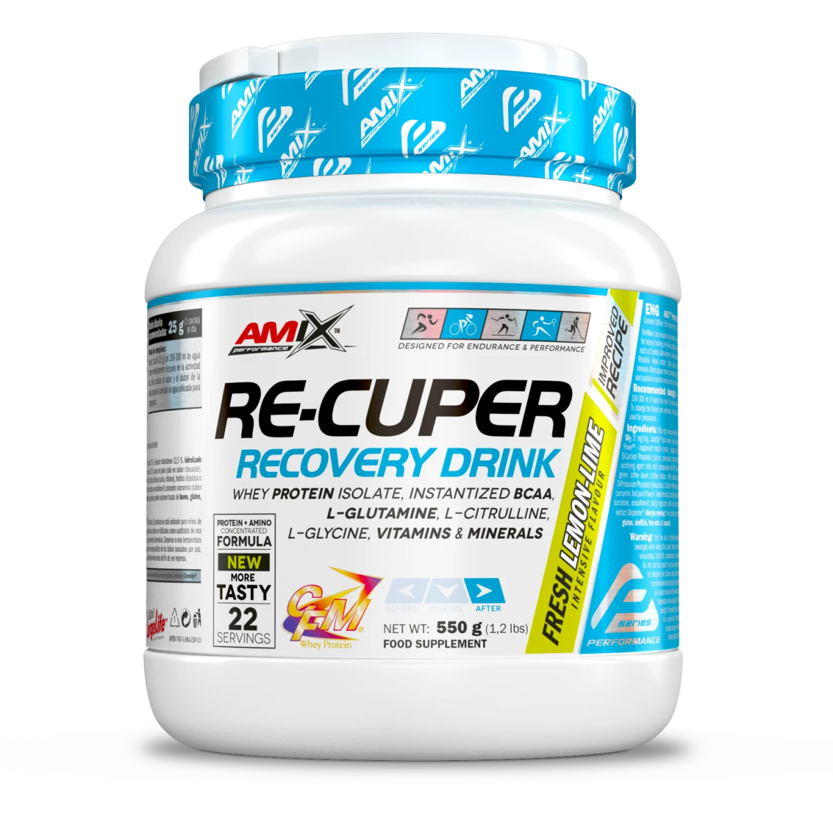 Recuperador Recovery Drink Amix Perfomance Ultimate Gains Amix
