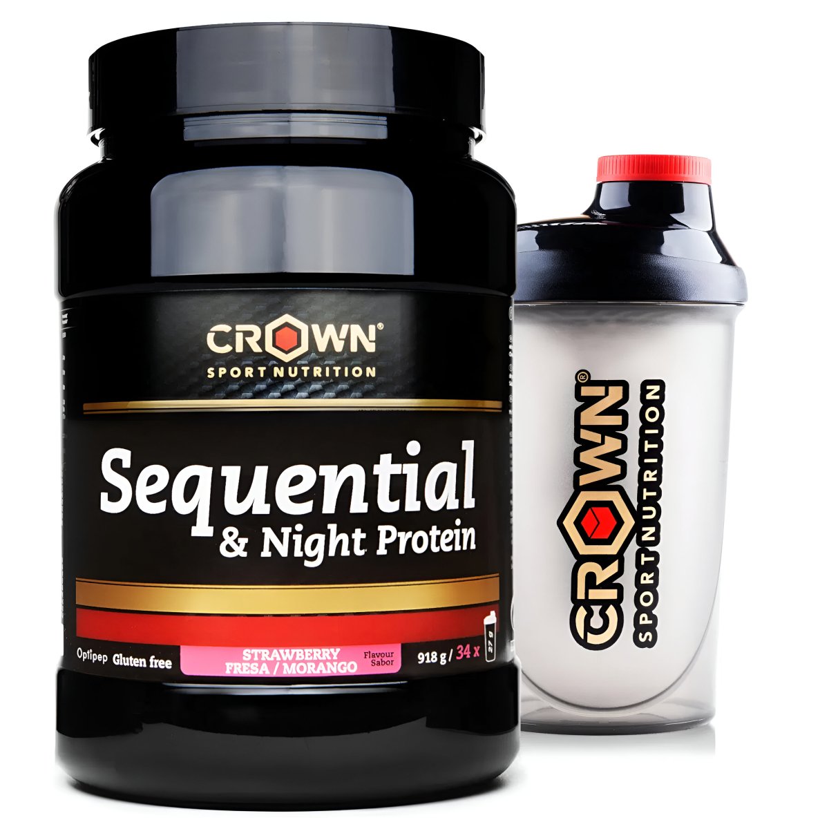 SEQUENTIAL & NIGHT PROTEIN CROWN SPORT NUTRITION 918G - Ultimate Gains
