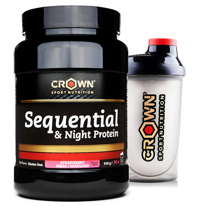 SEQUENTIAL & NIGHT PROTEIN CROWN SPORT NUTRITION 918G - Ultimate Gains