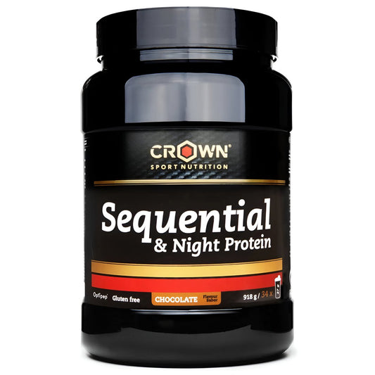SEQUENTIAL & NIGHT PROTEIN CROWN SPORT NUTRITION 918G - Ultimate Gains