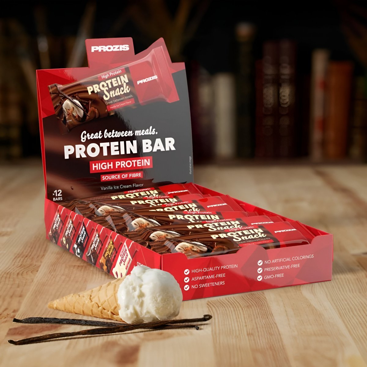 SNACK PROTEICO PROZIS PROTEIN SNACK 12 UNIDADES - Ultimate Gains