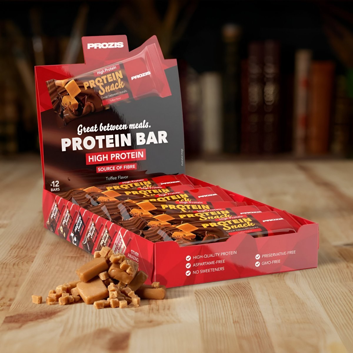 SNACK PROTEICO PROZIS PROTEIN SNACK 12 UNIDADES - Ultimate Gains