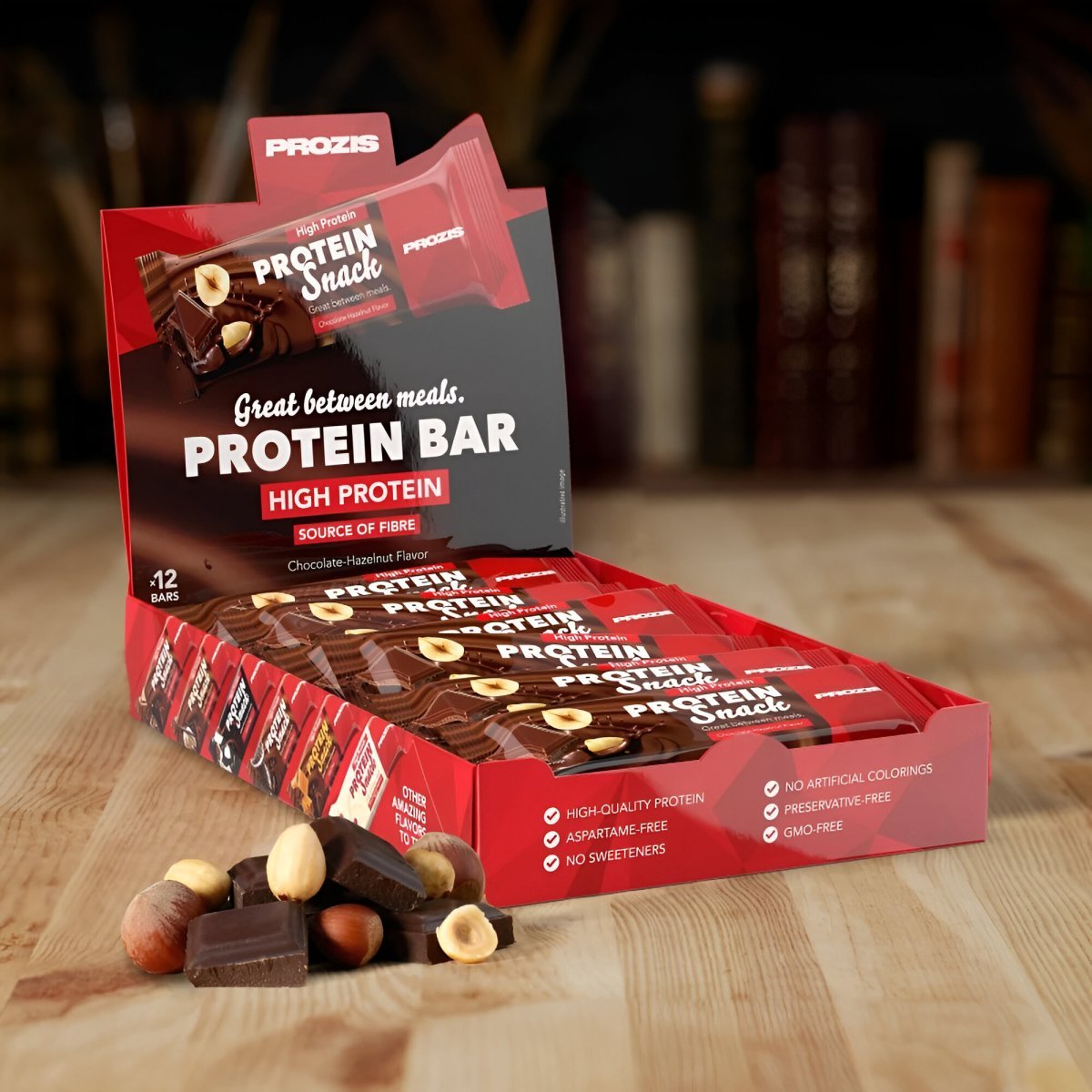 SNACK PROTEICO PROZIS PROTEIN SNACK 12 UNIDADES - Ultimate Gains