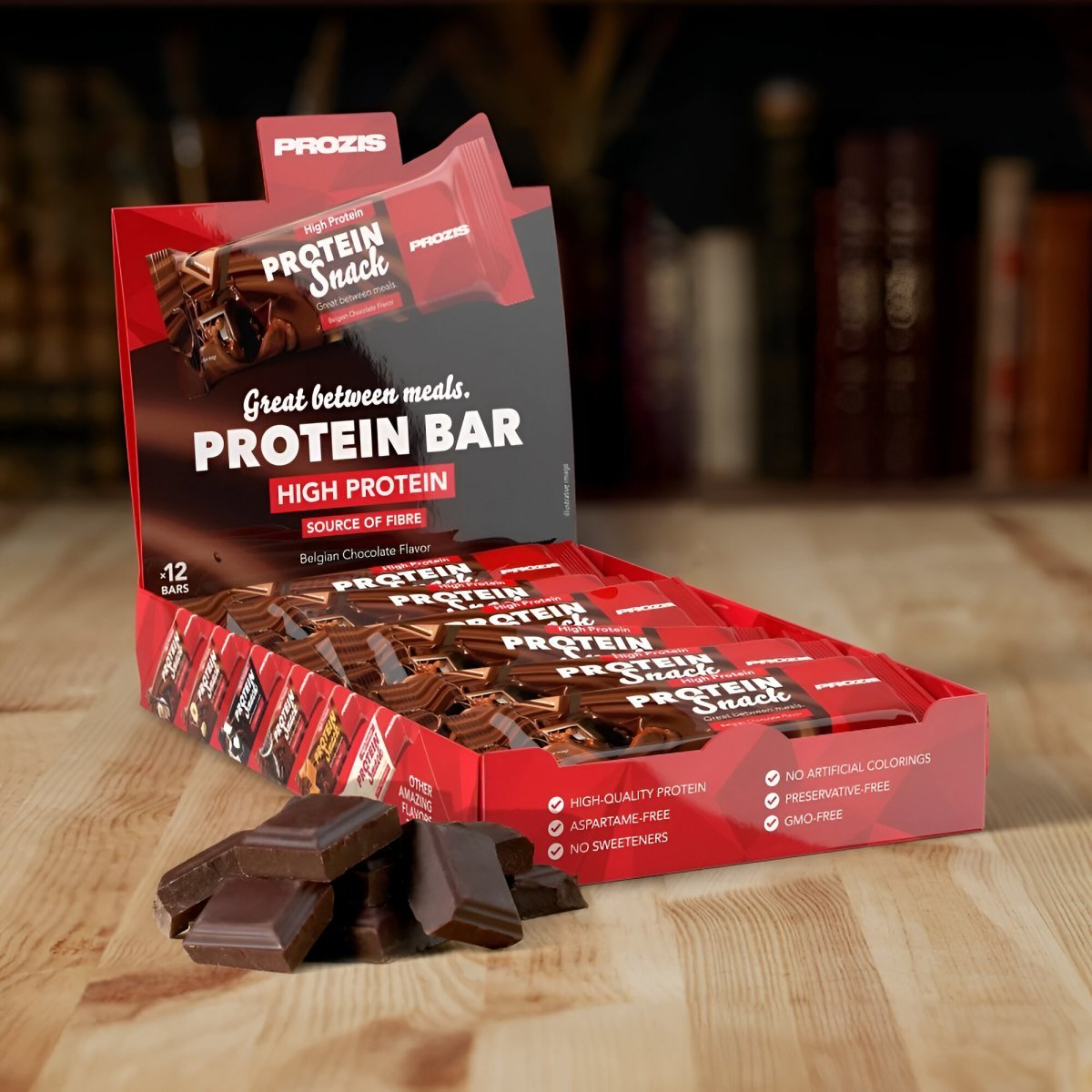 SNACK PROTEICO PROZIS PROTEIN SNACK 12 UNIDADES - Ultimate Gains