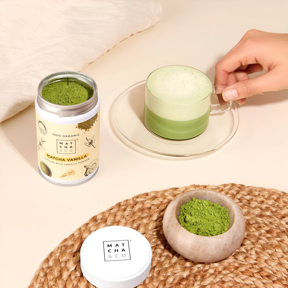 TÉ MATCHA VAINILLA MATHCA & CO - Ultimate Gains
