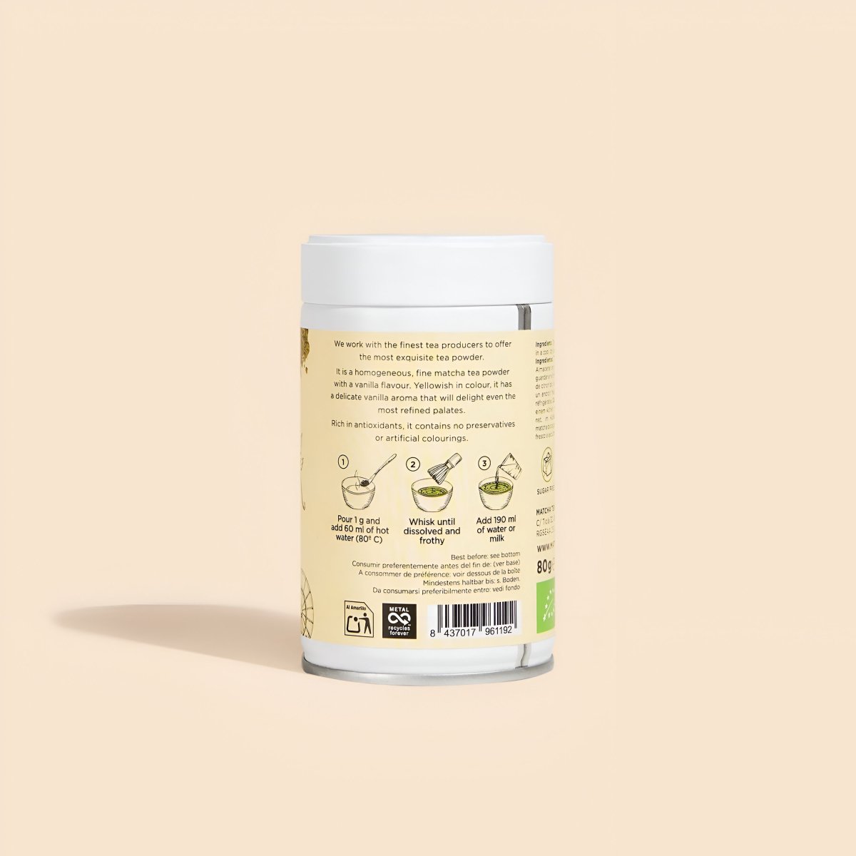 TÉ MATCHA VAINILLA MATHCA & CO - Ultimate Gains