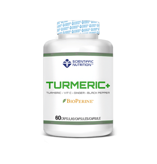 TURMERIC + SCIENTIFFIC NUTRITION 60 CÁPSULAS - Ultimate Gains