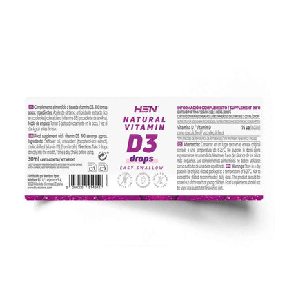 Vitamina D3 Líquida HSN Ultimate Gains HSN